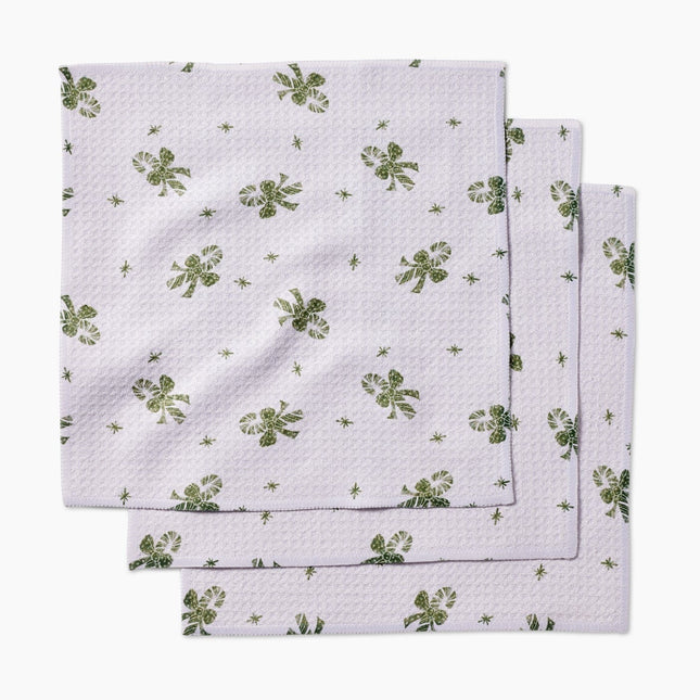 GEOMETRY Seasonal Dishcloths, Set of 3