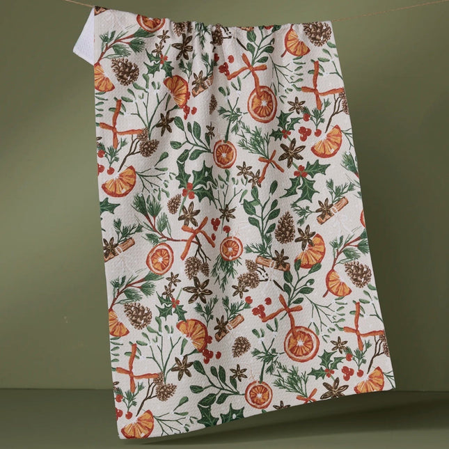 GEOMETRY Seasonal Tea Towel