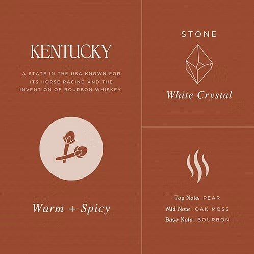 AURATAE Soy Candle, Kentucky