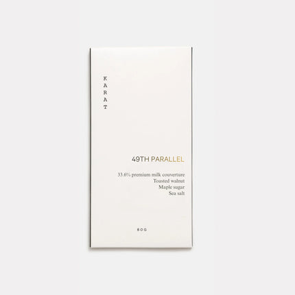 KARAT CHOCOLATE 49th Parallel Bar, 80g