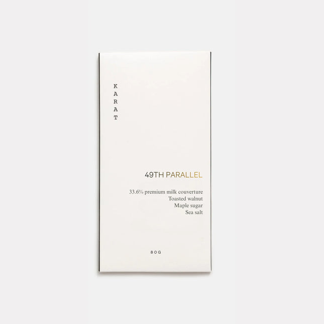 KARAT CHOCOLATE 49th Parallel Bar, 80g