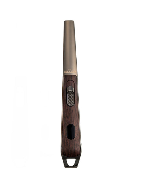 SIZZLE LIGHTERS Lux Walnut Rechargable USB Lighter