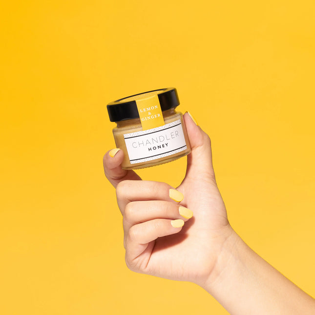 CHANDLER HONEY Lemon & Ginger Honey, 150g