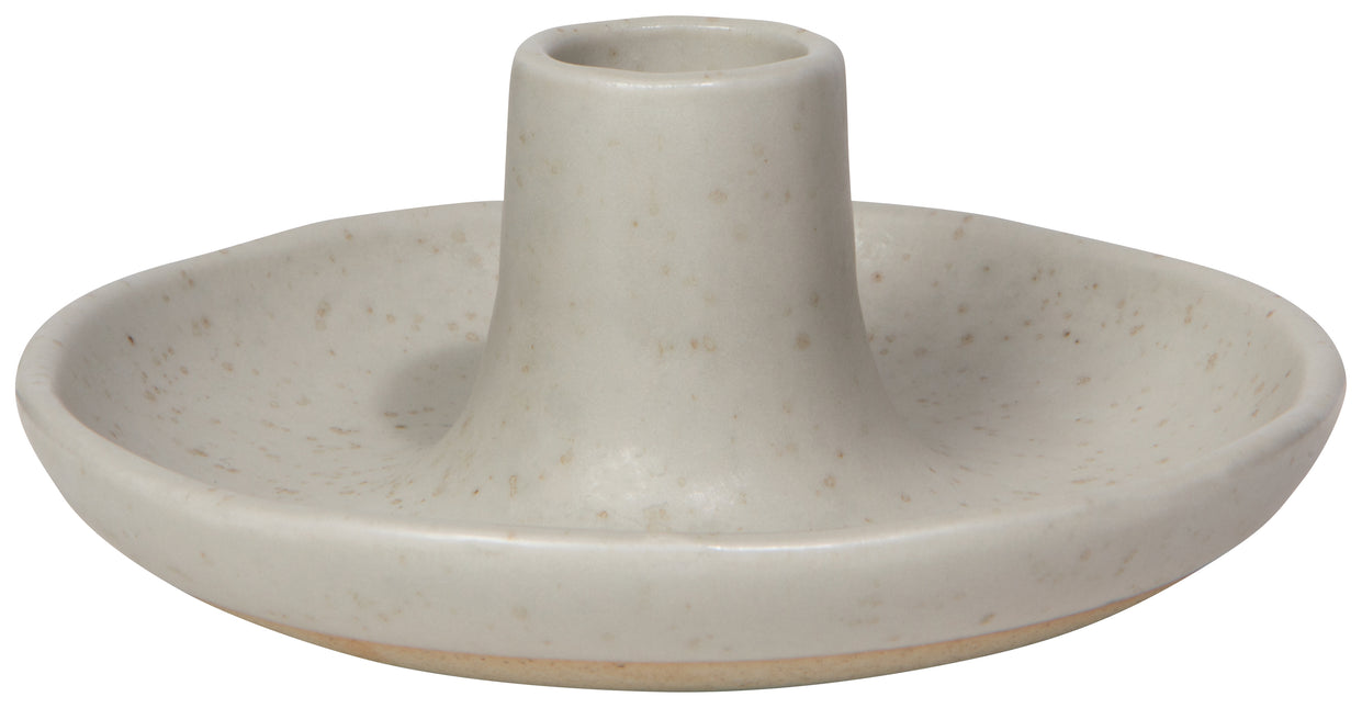 Lumina Stoneware Candleholder