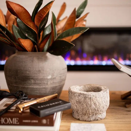 Faux Magnolia Branch, Single Stem