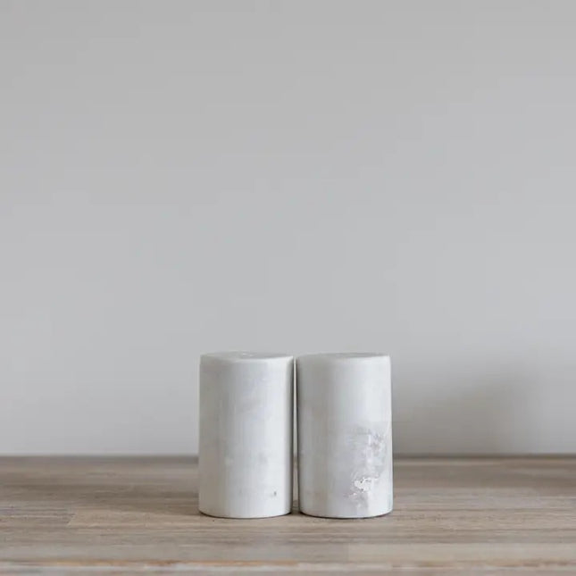 Marble Salt & Pepper Shaker Set