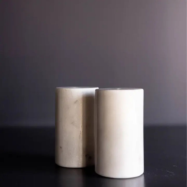 Marble Salt & Pepper Shaker Set