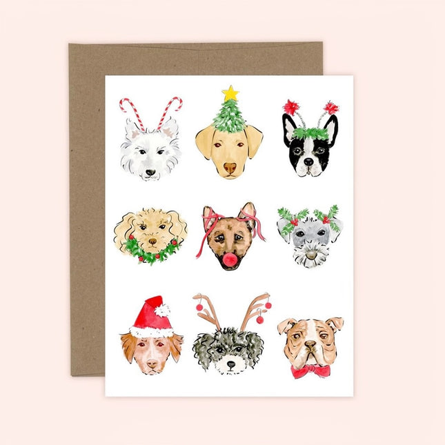 ALMEIDA ILLUSTRATIONS Merry Dogs Christmas