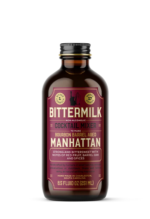 BITTERMILK Cocktail Mix, Bourbon Barrel Aged Manhatten