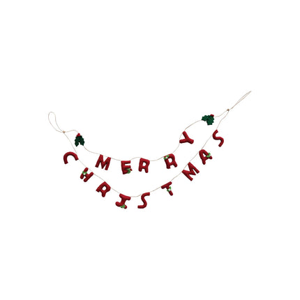 Felt "Merry Christmas" Garland