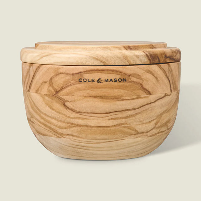 COLE & MASON Portobello Olive Wood Salt Keeper
