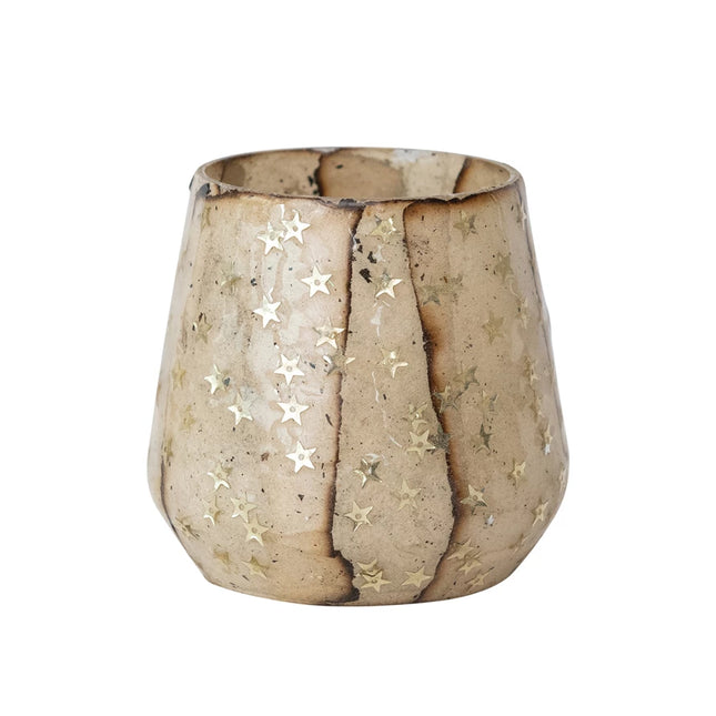 Glass & Torn Paper Tealight/Votive