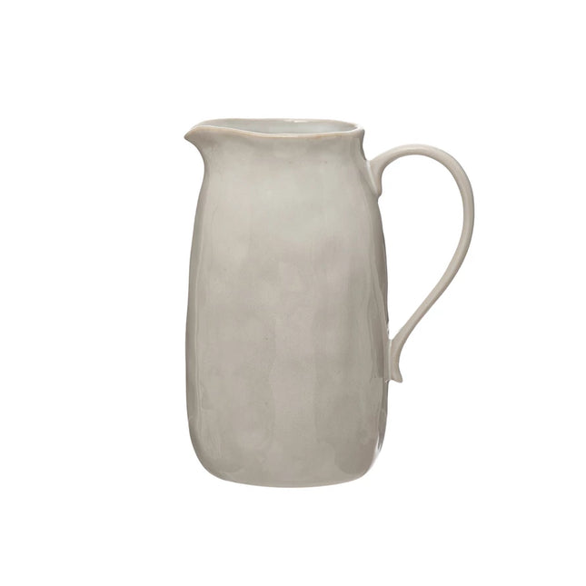 Reactive Glaze Stoneware Pitcher