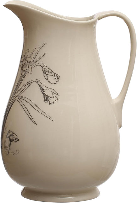 Stoneware Pitcher