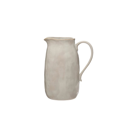 Reactive Glaze Stoneware Pitcher