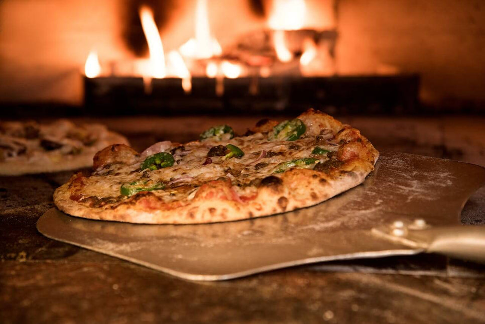Stainless Steel and Wood Pizza Peel