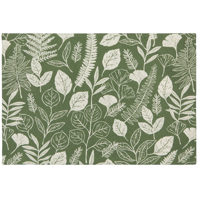 Recycled Polyester Placemats, Fern & Frond