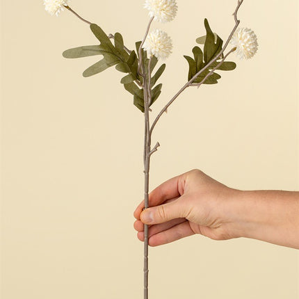 Pom Pom Floral Stem