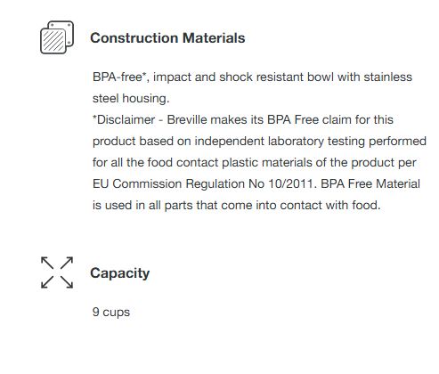 BREVILLE The Paradice 9 Food Processor
