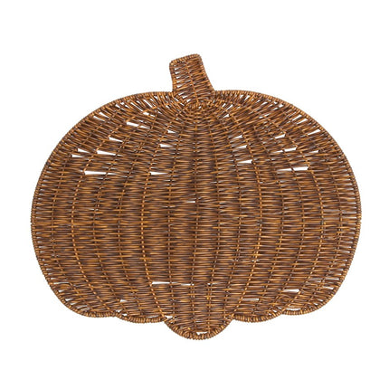 Woven Pumpkin Placemats