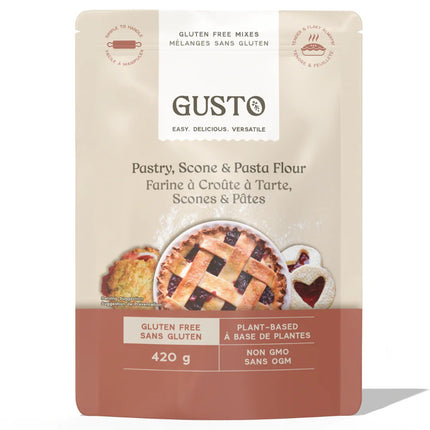 GUSTO Gluten-Free Pastry Scone & Pasta Flour