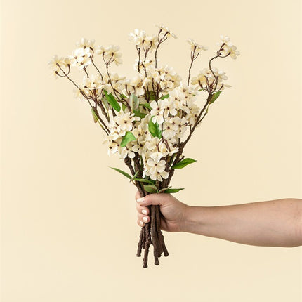 Faux Pear Blossom Branch