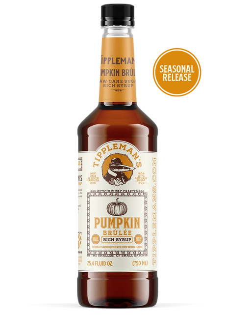 TIPPLEMAN'S Pumpkin Brulee Rich Syrup, 750ml