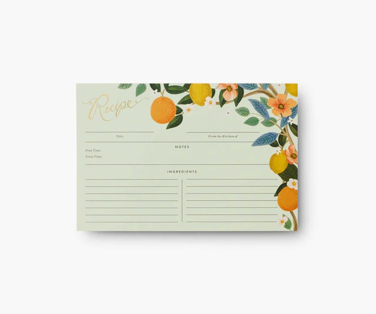 RIFLE PAPER CO. Recipe Card Refill