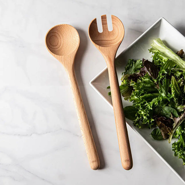 Beechwood Salad Servers