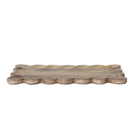 Mangowood Scalloped Board