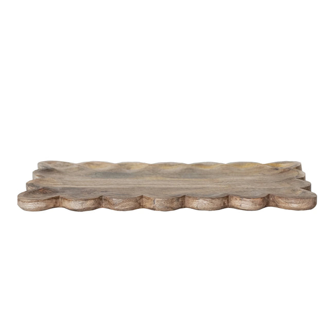 Mangowood Scalloped Board