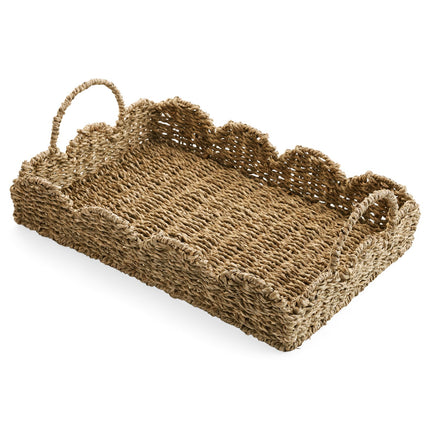 Scalloped Seagrass Tray