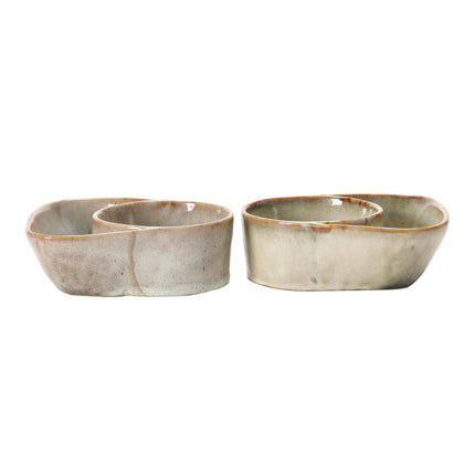 Stoneware Soup & Cracker Bowl