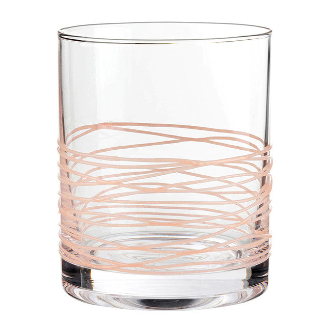 Spun Glassware, Blush