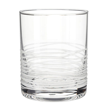 Spun Glassware, White