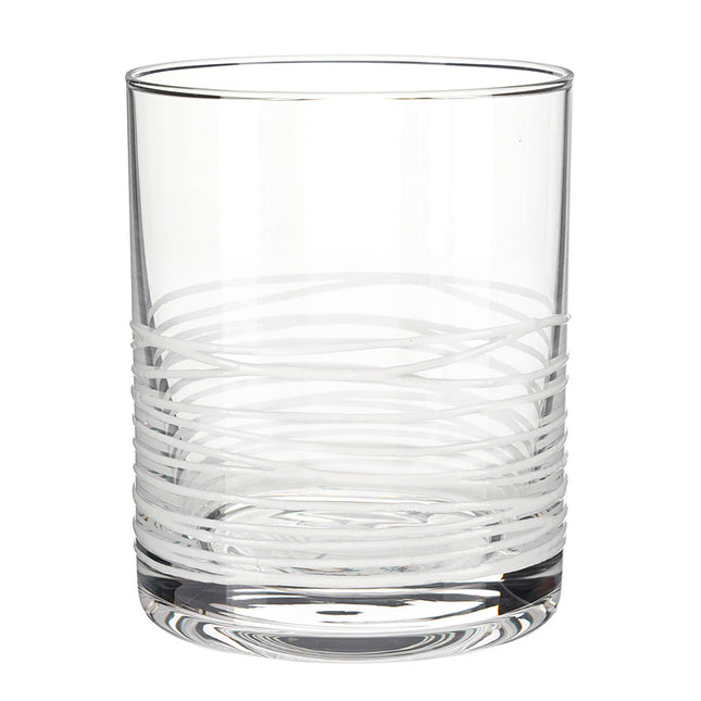 Spun Glassware, White