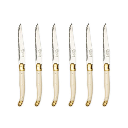 LAGUIOLE  Stainless Steel Steak Knives, Set of 6