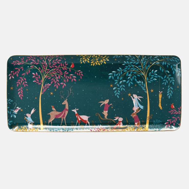 SARA MILLER Woodland Sandwich Tray