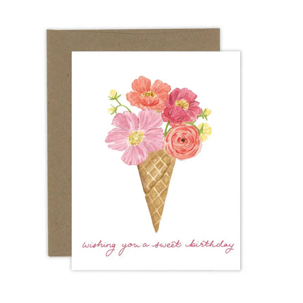 ALMEIDA ILLUSTRATIONS Sweet Birthday Ice Cream