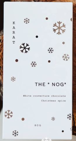 KARAT CHOCOLATE "The Nog" Bar, 80g.