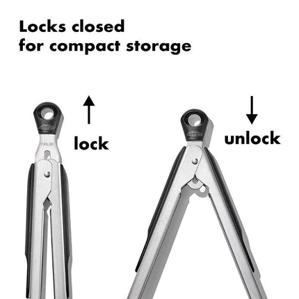 OXO GOOD GRIPS Nylon Locking Tong Set
