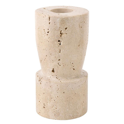 Travertine Candleholder