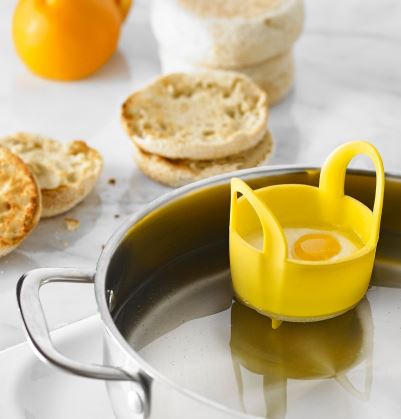 TRUDEAU Silicone Single Egg Poacher