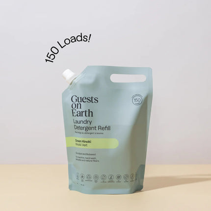 GUESTS ON EARTH Laundry Detergent, Green Hinoki