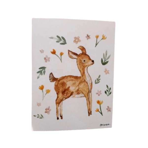THE IMPERFECT PROCESS Woodland Deer
