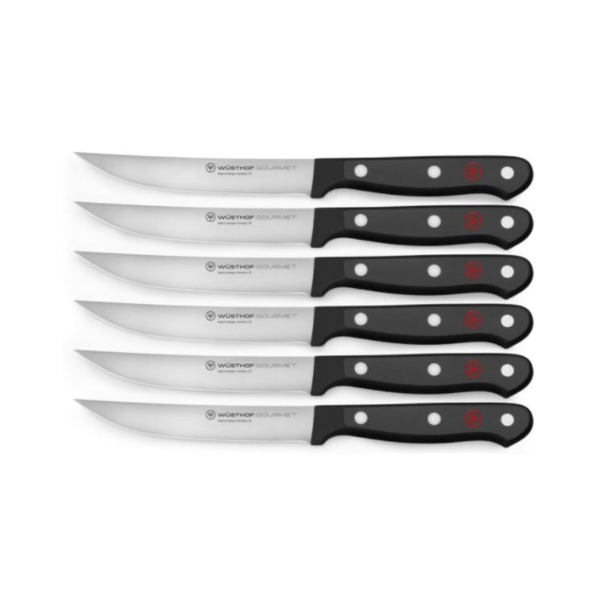 WUSTHOF Gourmet Steak Knives, Collection of 6