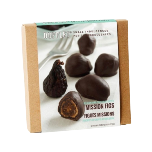 DUFFLET  Dark Chocolate Enrobed Mission Figs