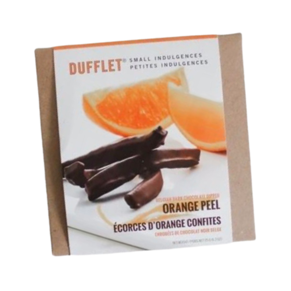 DUFFLET Dark Chocolate Dipped Orange Peel