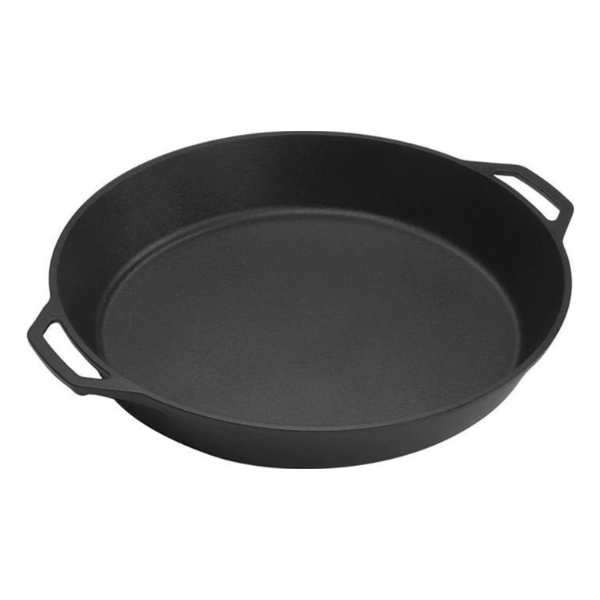 LODGE 17” Cast Iron Dual Handle Pan