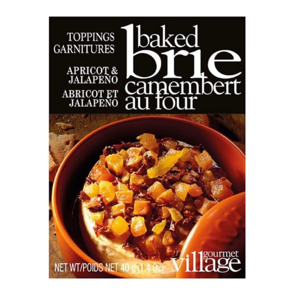 GOURMET VILLAGE Apricot Jalapeno Baked Brie Topping